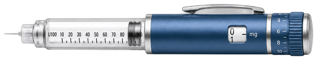 NovaPeptides RT60 reusable dosing pen, dial up to 220