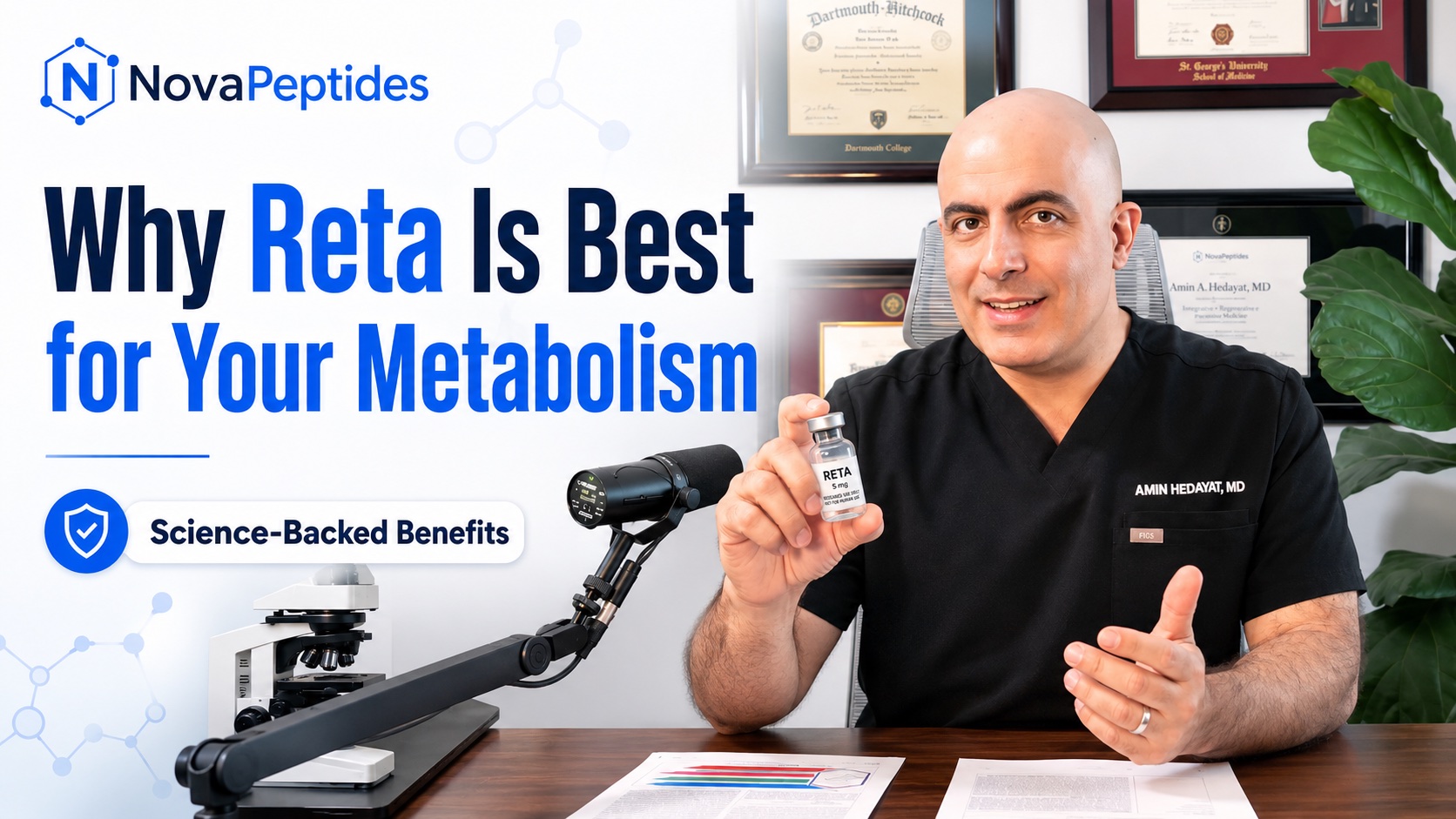 Why Reta is best for your metabolism, NovaPeptides explainer video